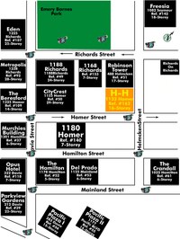 Devon Gate Area Map